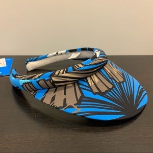 Seafolly Island Oasis Visor in Malibu Blue